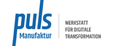puls Manufaktur GmbH & Co. KG Logo blau groß